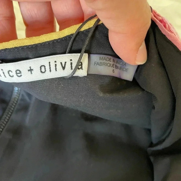 Alice + Olivia multi colored sequin mini dress - Picture 12 of 15